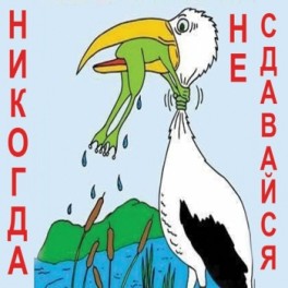 Магнит "Не сдавайся"